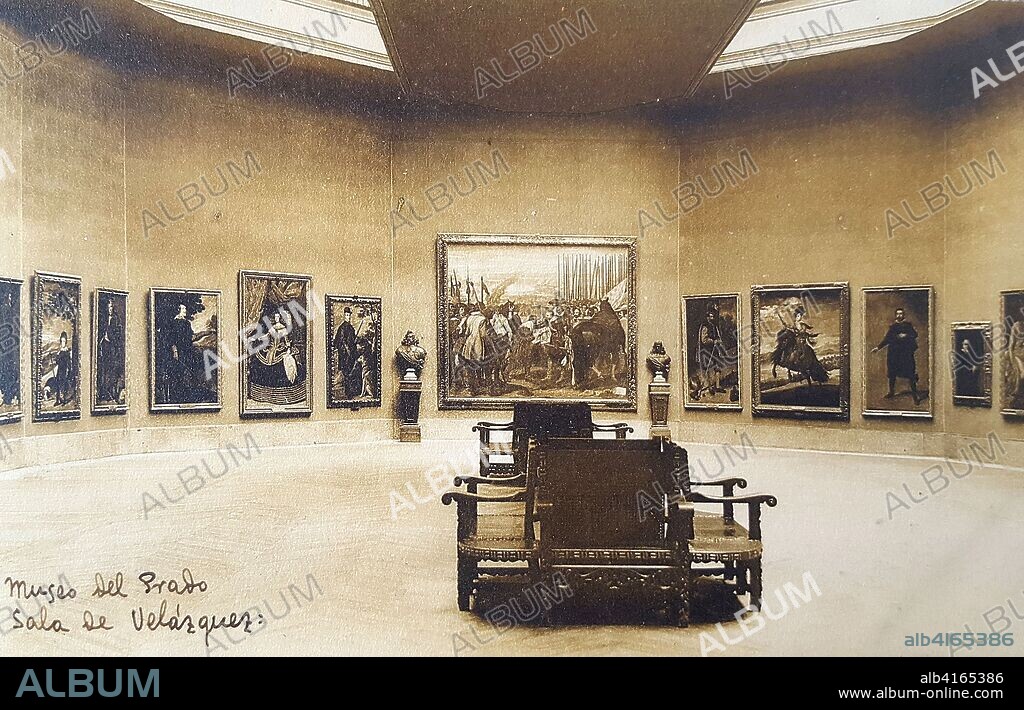 Madrid. Museo del Prado. Sala de Velázquez.