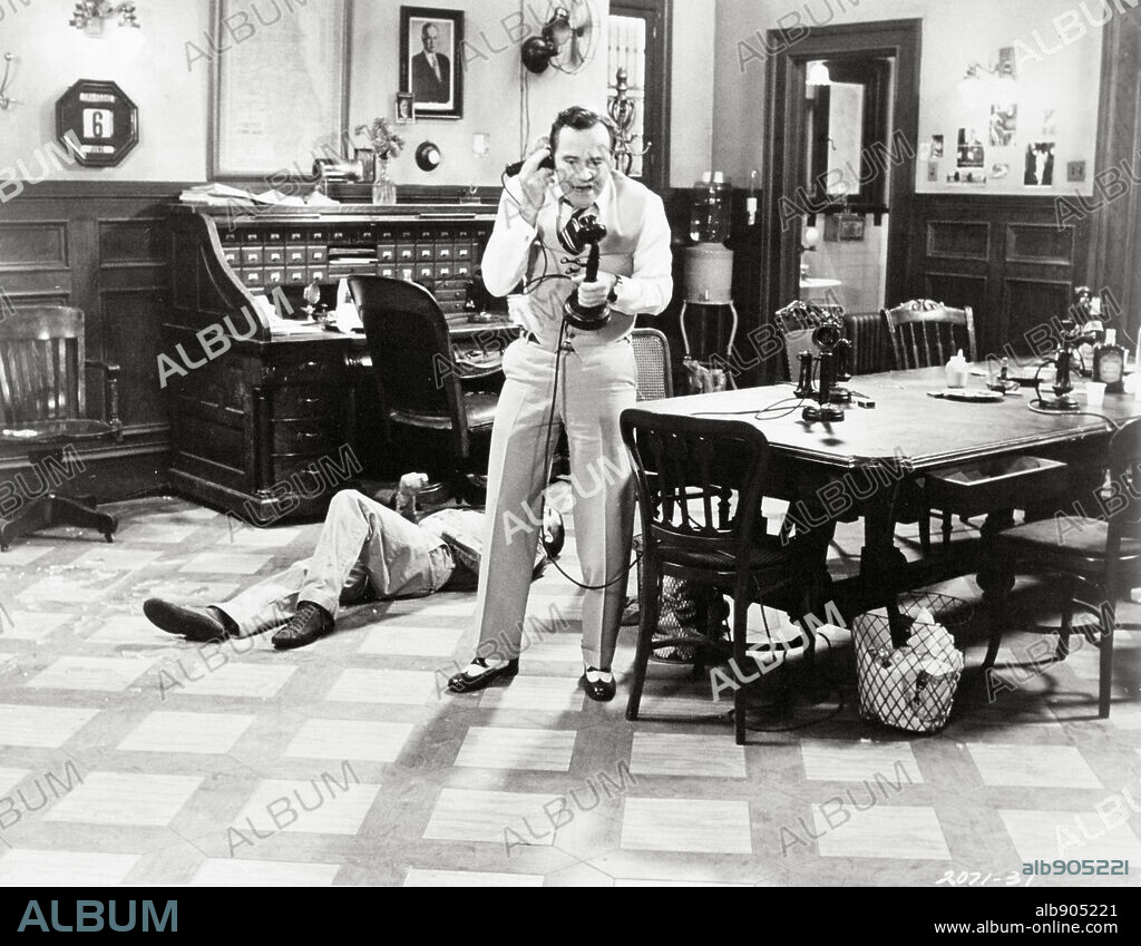 JACK LEMMON en PRIMERA PLANA, 1974 (THE FRONT PAGE), dirigida por BILLY WILDER. Copyright UNIVERSAL PICTURES.