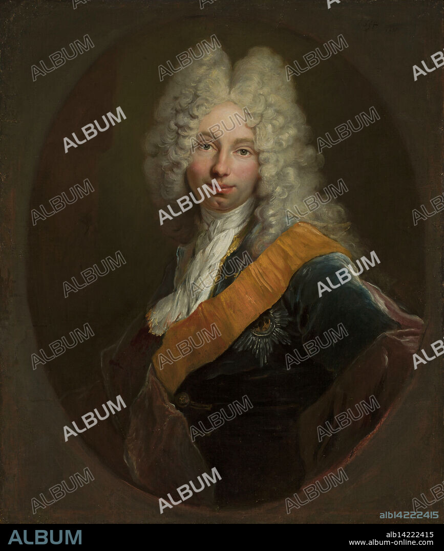 ANTOINE PESNE. Portrait of Frederick William Kettler (1692-1711), Duke of Courland and Semigallia.