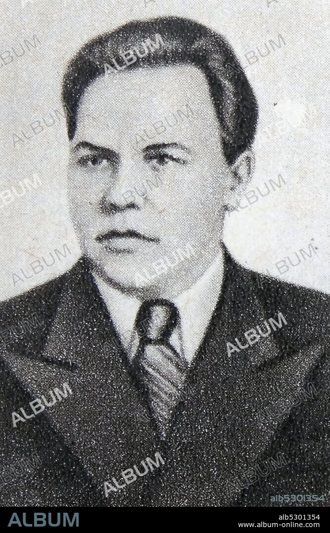Nikolai Alekseevich Voznesensky (1903 – 1950) Soviet economic planner who oversaw the running of Gosplan during the German-Soviet War. A protege of Andrei Zhdanov, Voznesensky was appointed Deputy Premier in May 1940 at the age of thirty-eight.1 He was directly involved in the recovery of production associated with the movement of industry eastwards at the start of the war. His work The Economy of the USSR during World War II 2 is his account of these years.  Following the war, however, he was persecuted during the Leningrad Affair. In a secret trial, he was found guilty of treason, sentenced to death and executed the same day. Voznesensky was rehabilitated in 1954.