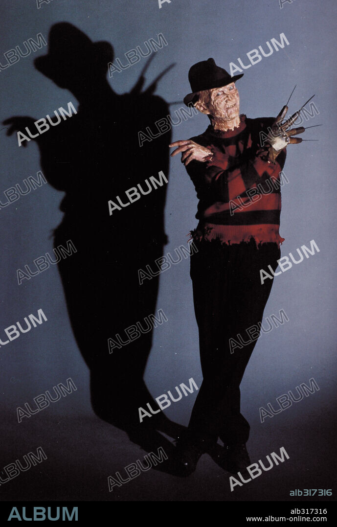 ROBERT ENGLUND en PESADILLA EN ELM STREET 3, 1987 (NIGHTMARE ON ELM STREET 3: A NIGHTMARE ON ELM STREET 3: DREAM WARRIORS), dirigida por CHUCK RUSSELL. Copyright NEW LINE CINEMA.