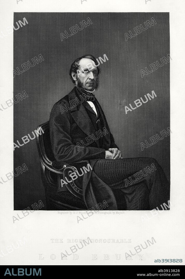 Richard Grosvenor, 2nd Marquess of Westminster, English aristocrat, c1880. Portrait of Grosvenor (1795-1869) published in a supplement to the Illustrated News of the World, London.