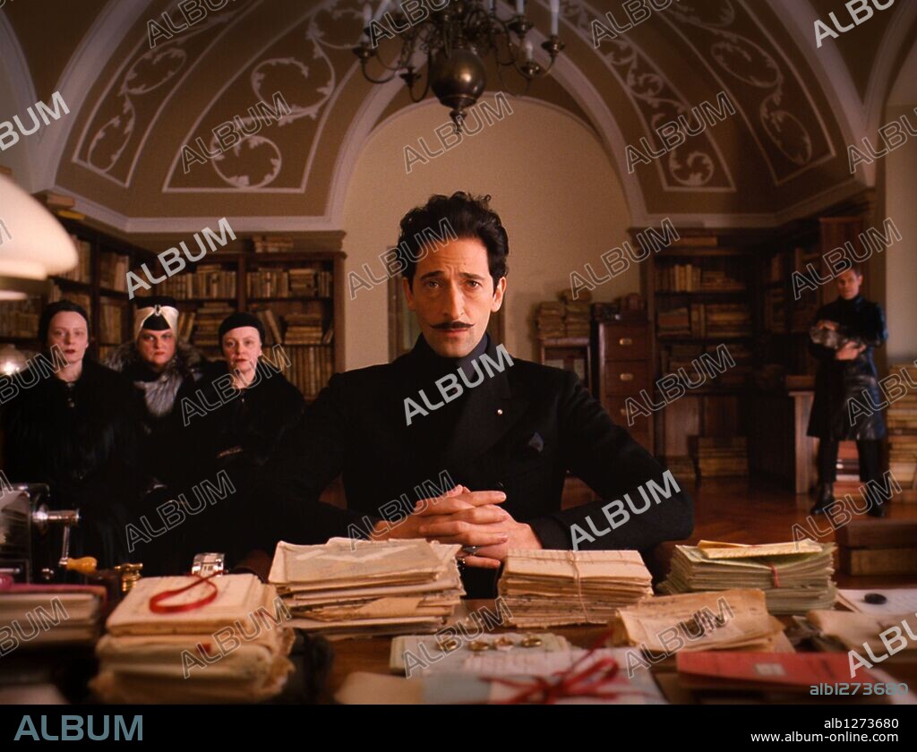 ADRIEN BRODY in THE GRAND BUDAPEST HOTEL, 2014, directed by WES ANDERSON. Copyright AMERICAN EMPIRICAL PICTURES/INDIAN PAINTBRUSH/SCOTT RUDIN PR.