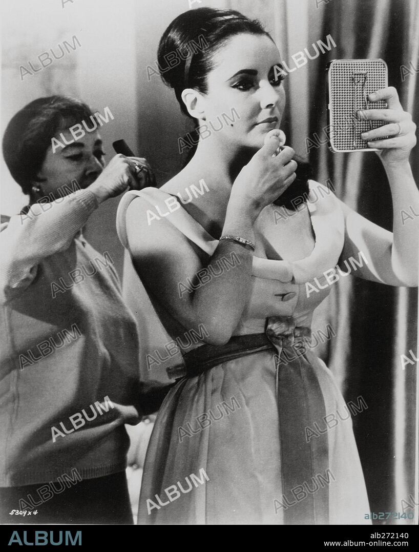ELIZABETH TAYLOR in THE V. I. P. 'S, 1963, directed by ANTHONY ASQUITH. Copyright M.G.M.
