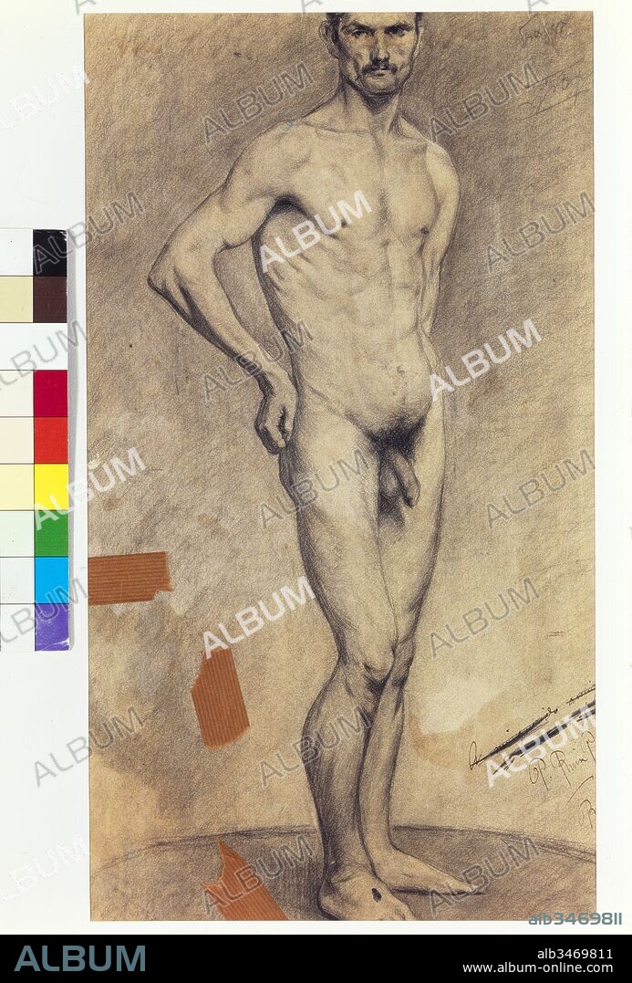 Pablo Picasso / "Matador Luis Miguel Dominguin", 1897, Drawing (pencil on paper).
