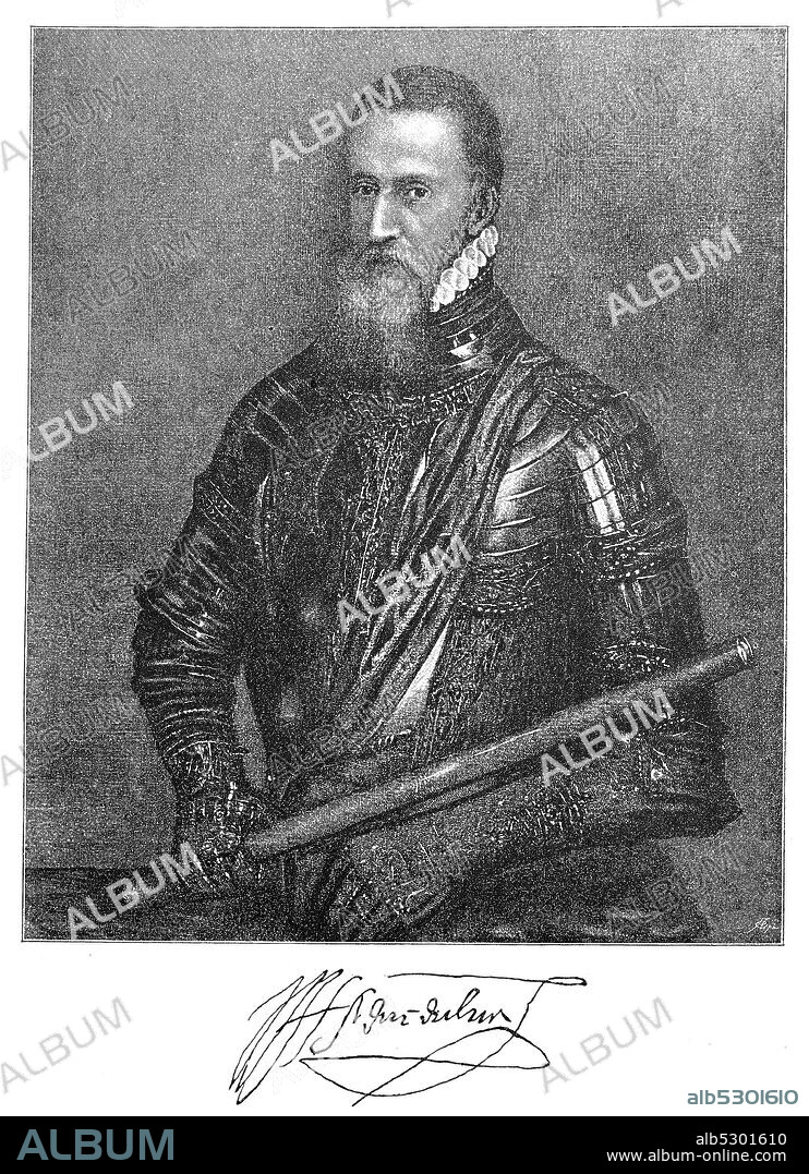 Don Fernando Ferdinand Alvarez de Toledo y Pimentel, 3rd Duke of Alba, October 29, 1507 - December 11, 1582, was a Spanish nobleman, general and statesman.