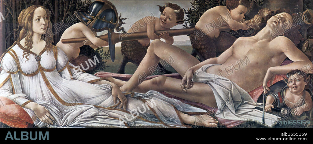 Sandro Botticelli, Venus and Mars 1483.