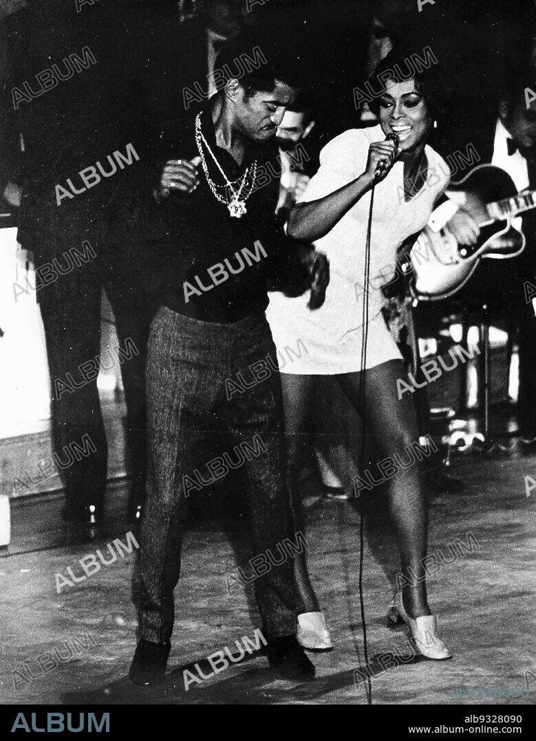 Sammy Davis Jr and Lola Falana, 1968.