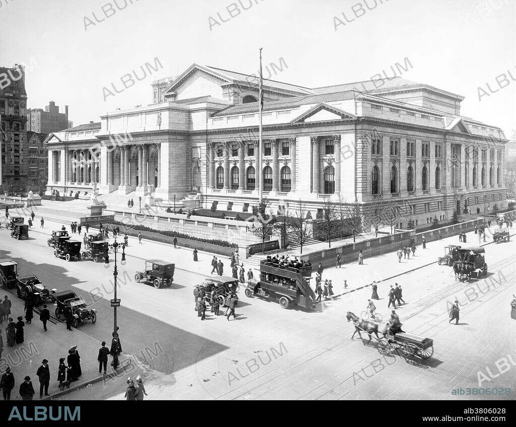 NYPL, Main Branch, 1910s