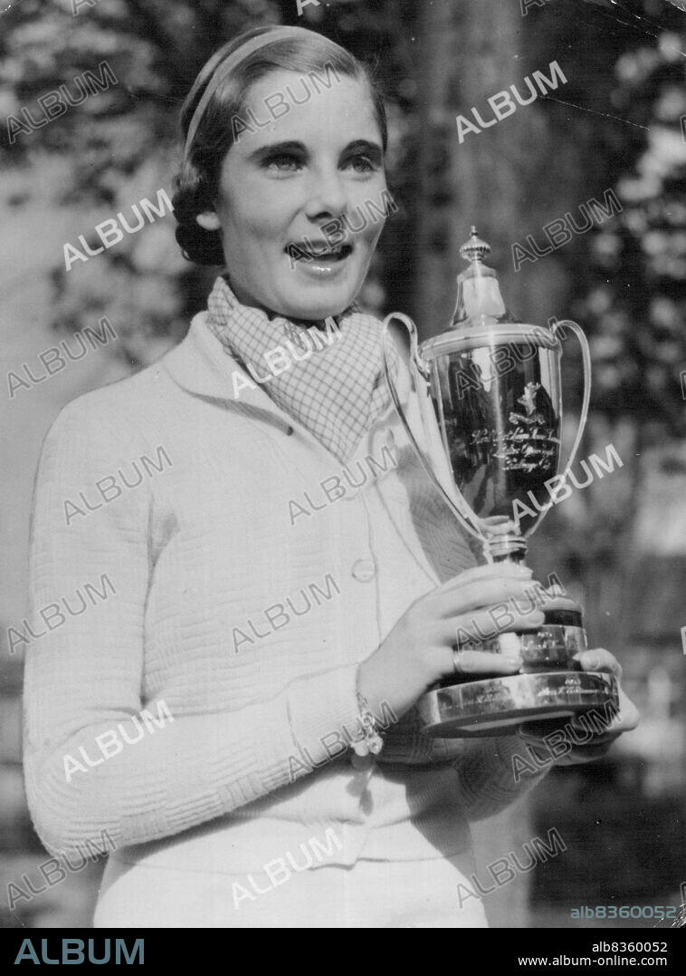 Kay Stammers - Tennis. May 25, 1936. (Photo by The Associated Press).