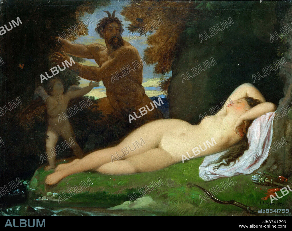 JEAN AUGUSTE DOMINIQUE INGRES. Jupiter and Antiope.