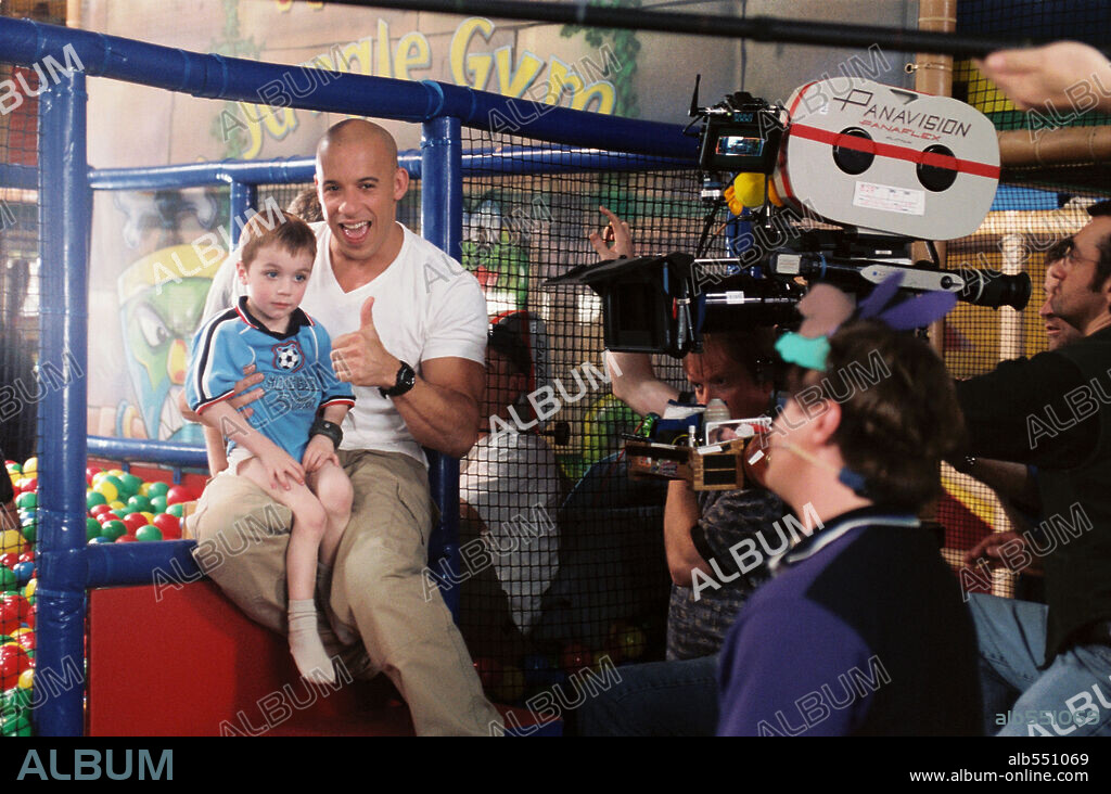 VIN DIESEL in THE PACIFIER, 2005, directed by ADAM SHANKMAN. Copyright DISNEY ENTERPRISES / HAYES, KERRY.