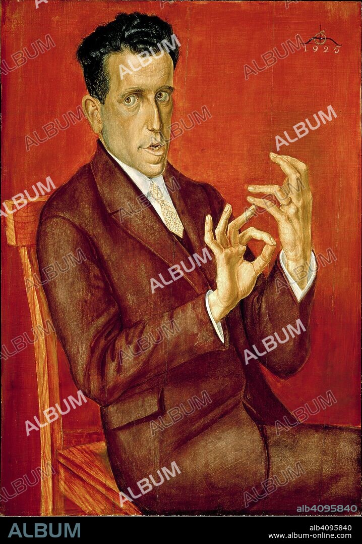 OTTO DIX. The Lawyer Hugo Simons.