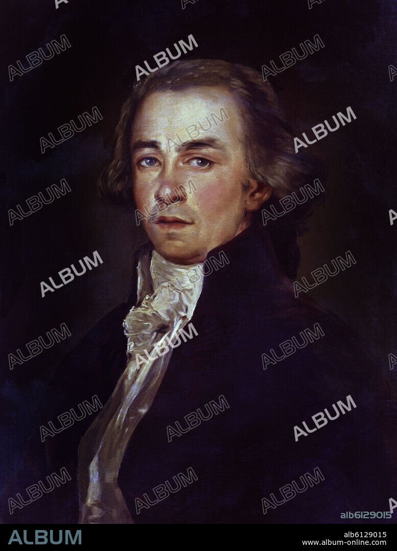 FRANCISCO DE GOYA. 'Portrait of Juan Meléndez Valdés', ca. 1790, Oil on canvas, 73,3 x 57,1 cm.
