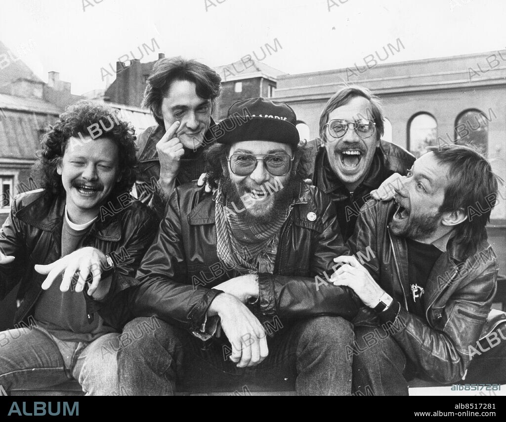 Göteborg - 1981-10-15 - Sångaren Totta Näslund med Gunnar Pettersson, Nicke Ström, Bernt Andersson och Bengt Blomgren - *** Local Caption *** . HARRY NICOLAISEN.