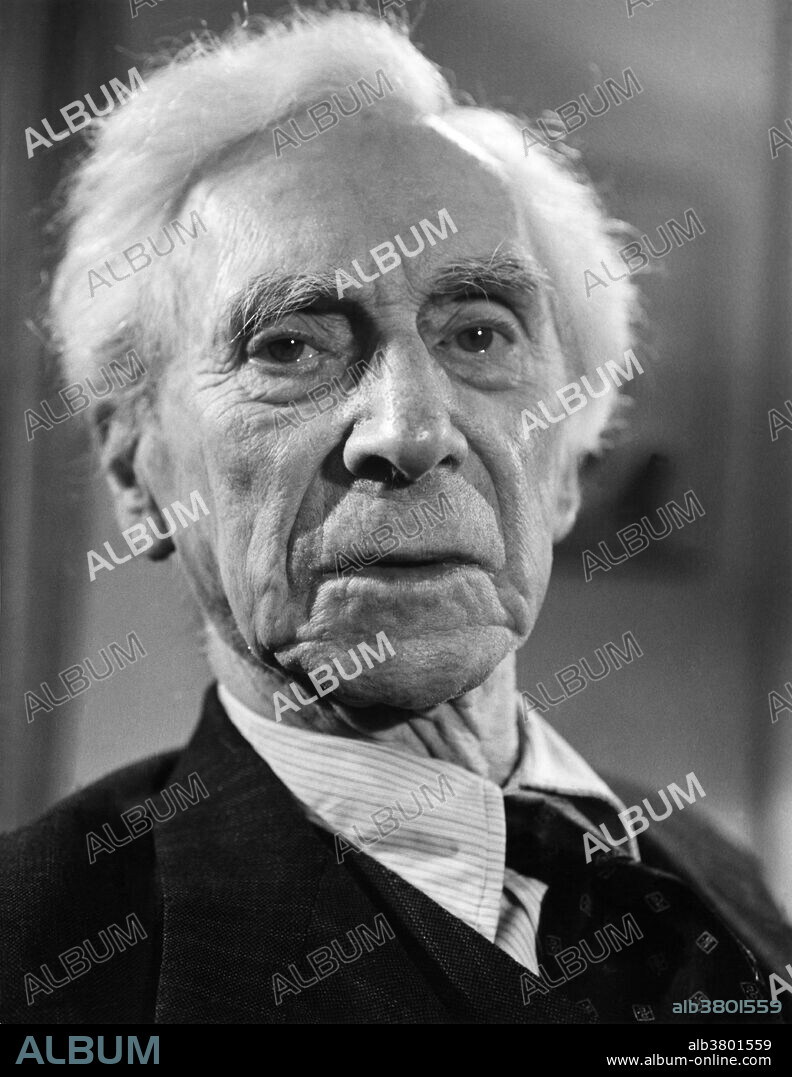 Bertrand Arthur William Russell (1872-1970), a British philosopher, mathematician, and logician.