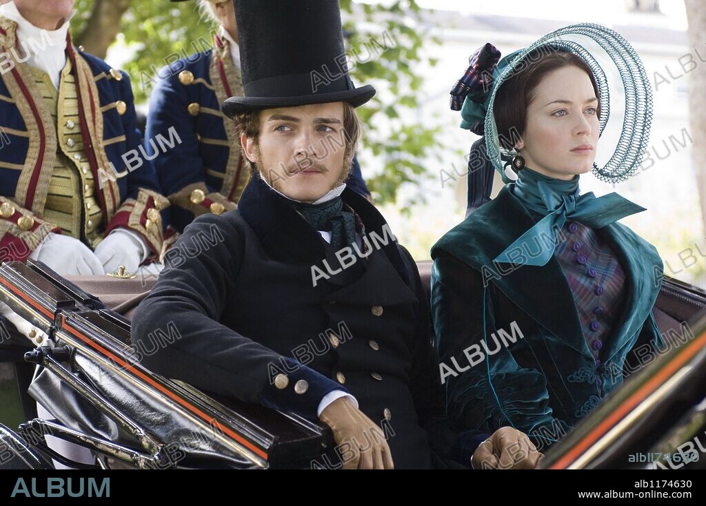 EMILY BLUNT y RUPERT FRIEND en LA REINA VICTORIA, 2009 (THE YOUNG VICTORIA), dirigida por JEAN-MARC VALLEE. Copyright GK FILMS.