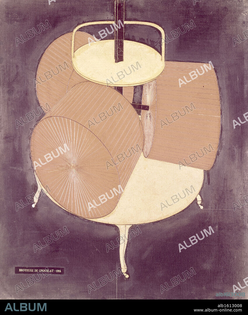 Chocolate Grinder 2 by Marcel Duchamp, 1887-1968.