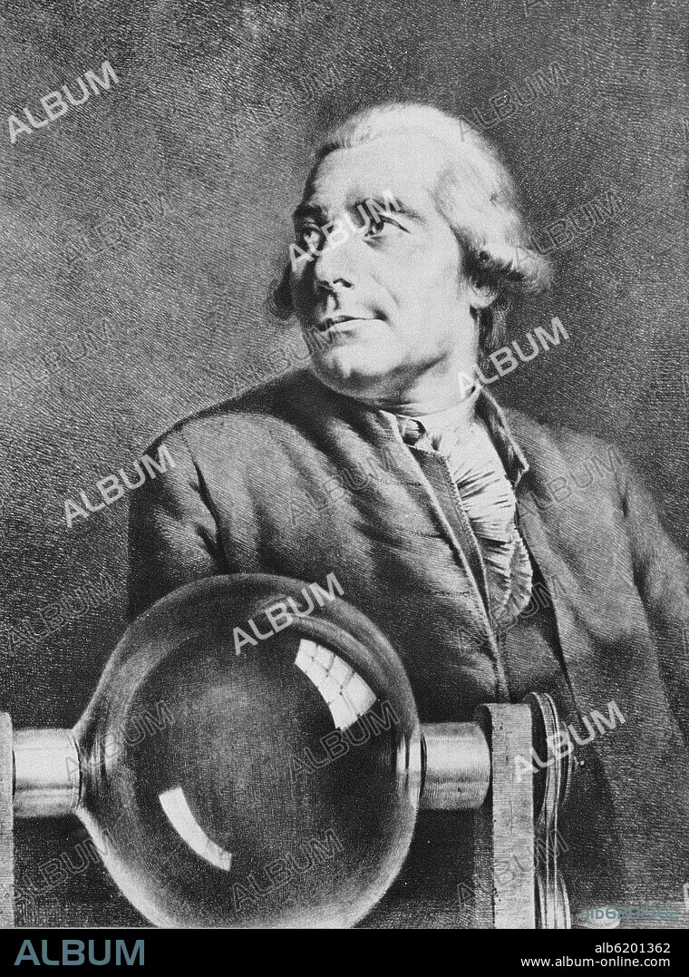 JOSEPH MONTGOLFIER (1740-1810) INVENTOR DEL GLOBO AEROSTATICO.