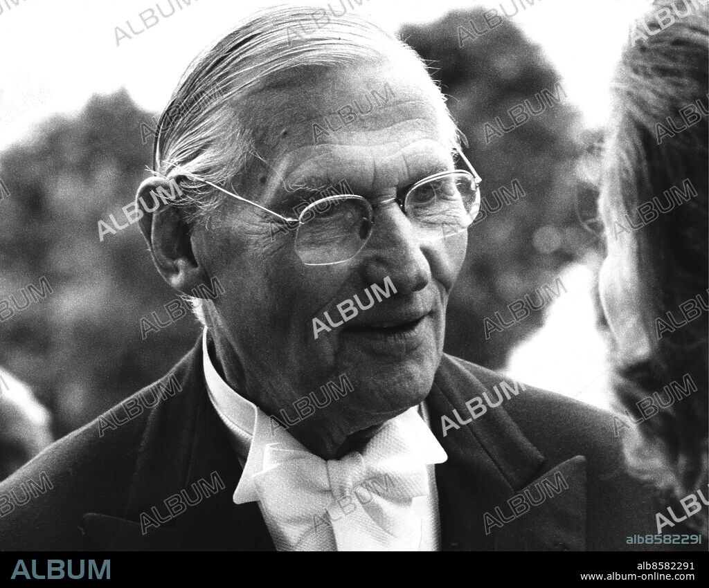 Marcus Wallenberg jr bankdirektör 1899–1982, bankman och industriman 1973. (c) Lars Cardell / Sydsvenskan / IBL.