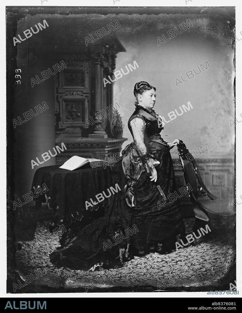 Grant, Mrs. U.S. (Julia Dent), 1876.