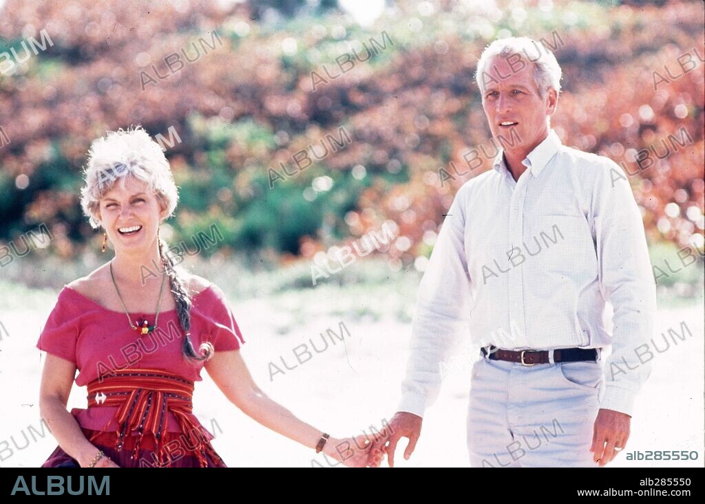 JOANNE WOODWARD y PAUL NEWMAN en HARRY E HIJO, 1984 (HARRY & SON), dirigida por PAUL NEWMAN. Copyright ORION PICTURES.