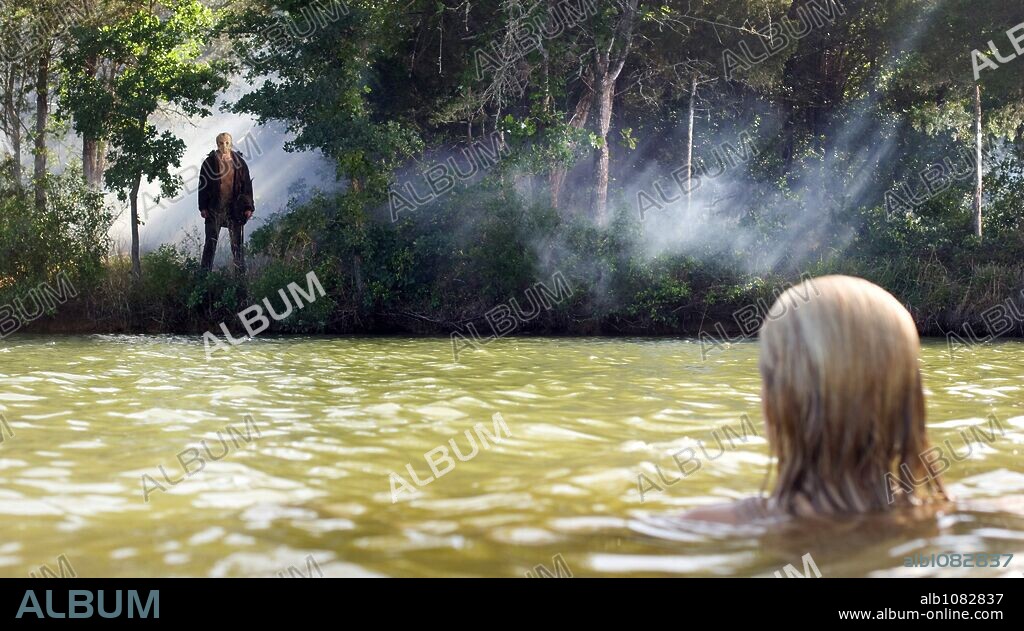 DEREK MEARS and WILLA FORD in FRIDAY THE 13TH, 2009, directed by MARCUS NISPEL. Copyright PARAMOUNT PICTURES.