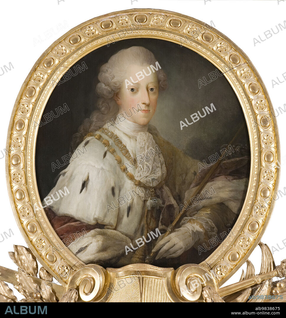 CARL GUSTAF PILO. Christian VII, 1749-1808, King of Denmark, 18th century.