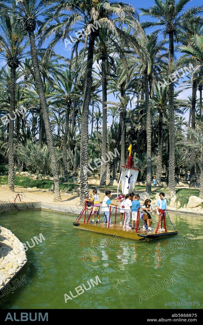 Parque De/EL Palmeral Park. Costa Blanca.