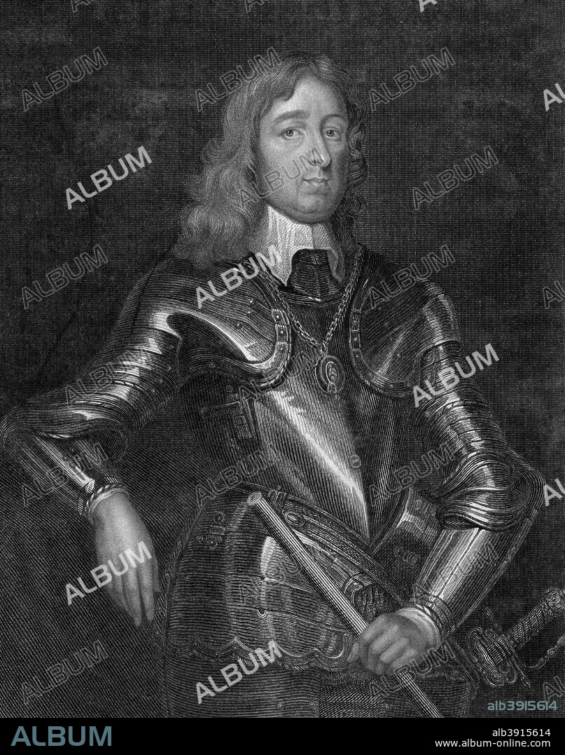 William Seymour, 1st Marquis of Hertford, soldier and politician, 1824. From Portraits of Illustrious Personages of Great Britain by Edmund Lodge, published by Harding and Lepard (London, 1824).