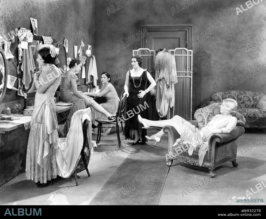 LUPITA TOVAR and RAMON PEREDA in EL TORBELLINO DEL JAZZ, 1931 (CARNE DE CABARET), directed by CHRISTY CABANNE and EDUARDO AROZAMENA. Copyright COLUMBIA PICTURES.