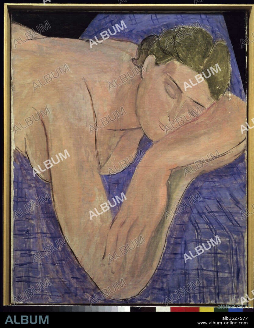The Dream by Henri Matisse, 1935, 1869-1954, France, Paris, Musee National d'Art de Moderne.