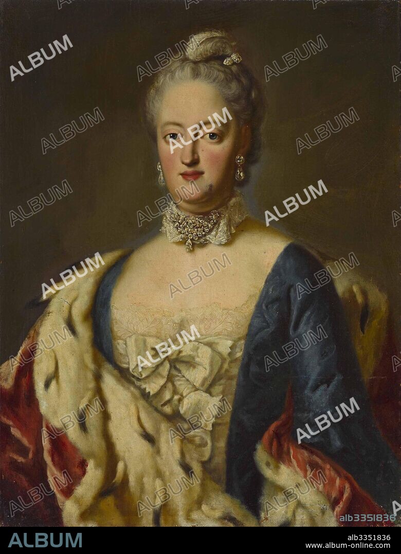 GEORGE DESMAREES. Duchess Maria Anna Josepha of Bavaria (1734-1776), Margravine of Baden-Baden.