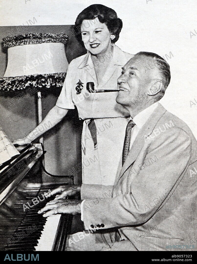 Photograph of Otto Kruger and his wife Sue MacManamy.