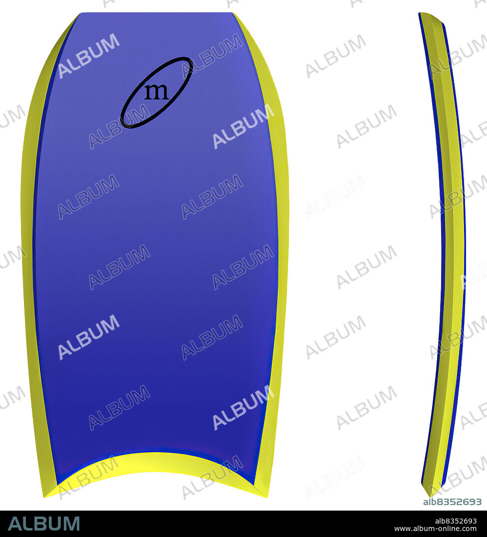 It was first used to learn surfing. But bodyboarders have developed their own techniques and are now included in international competitions within the ISA and their own organization; European Tour of Bodyboard (ETB) and International Bodyboard Association (IBA). Bodyboarders ride waves lying on their boards, which are made of rigid foam, and wear diving fins.