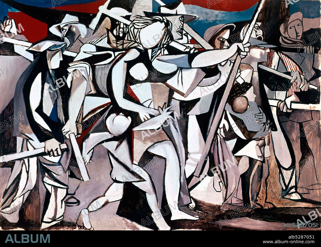 RENATO GUTTUSO. Marsigliese contadina (Peasant Marseillaise).