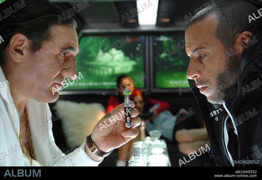 GERARD DEPARDIEU and VIN DIESEL in BABYLON A. D., 2008, directed by MATHIEU KASSOVITZ. Copyright TWENTIEHT CENTURY-FOX FILM CORP./NEW REGENCY PICT/CREATED BY / FERRANDIS, GUY.