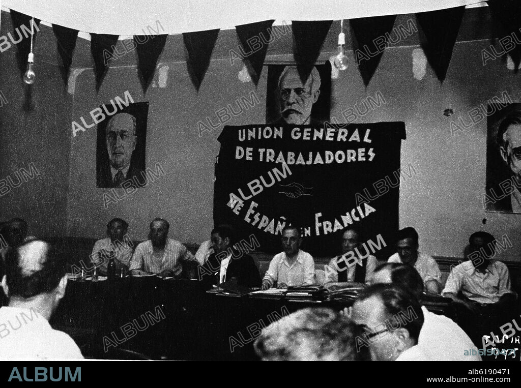 UNION GENERAL DE TRABAJADORES DE ESPAÑA EN FRANCIA, CONGRESO EN EL EXILIO.
