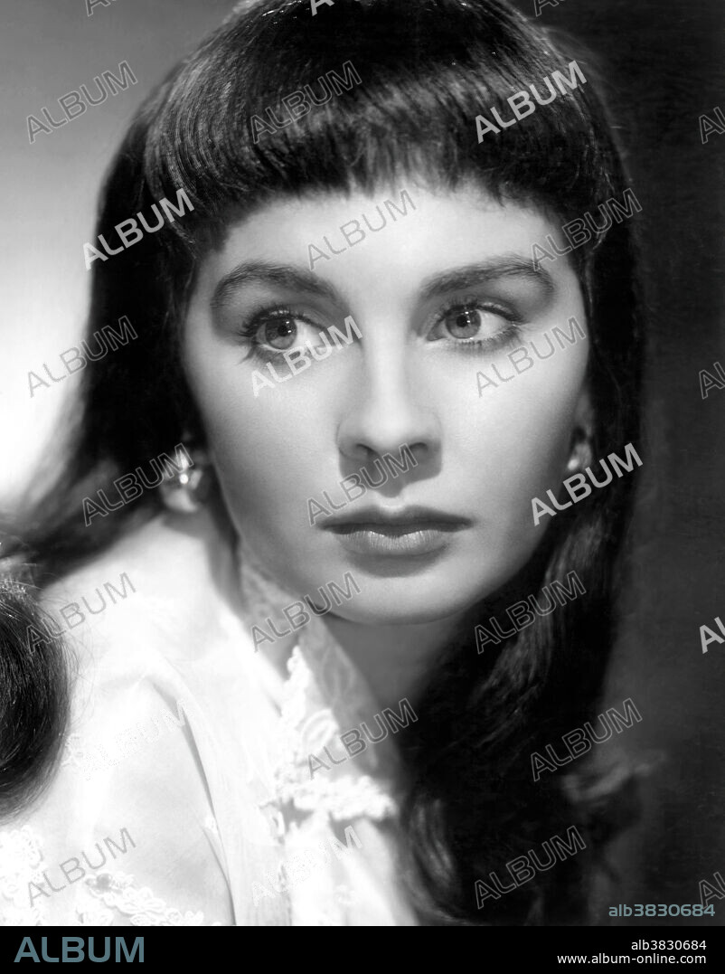 JEAN SIMMONS en TRAGICA OBSESION, 1951 (THE CLOUDED YELLOW), dirigida por RALPH THOMAS. Copyright RANK.