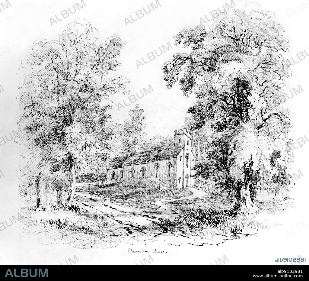 Chawton House. Hampshire. former home of Jane Austen's brother Edward Austen Knight.