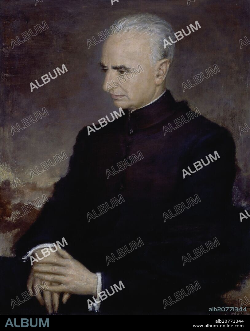 GREGORIO TOLEDO. RETRATO DE JOSE MARIA DE ALBAREDA - 1968.