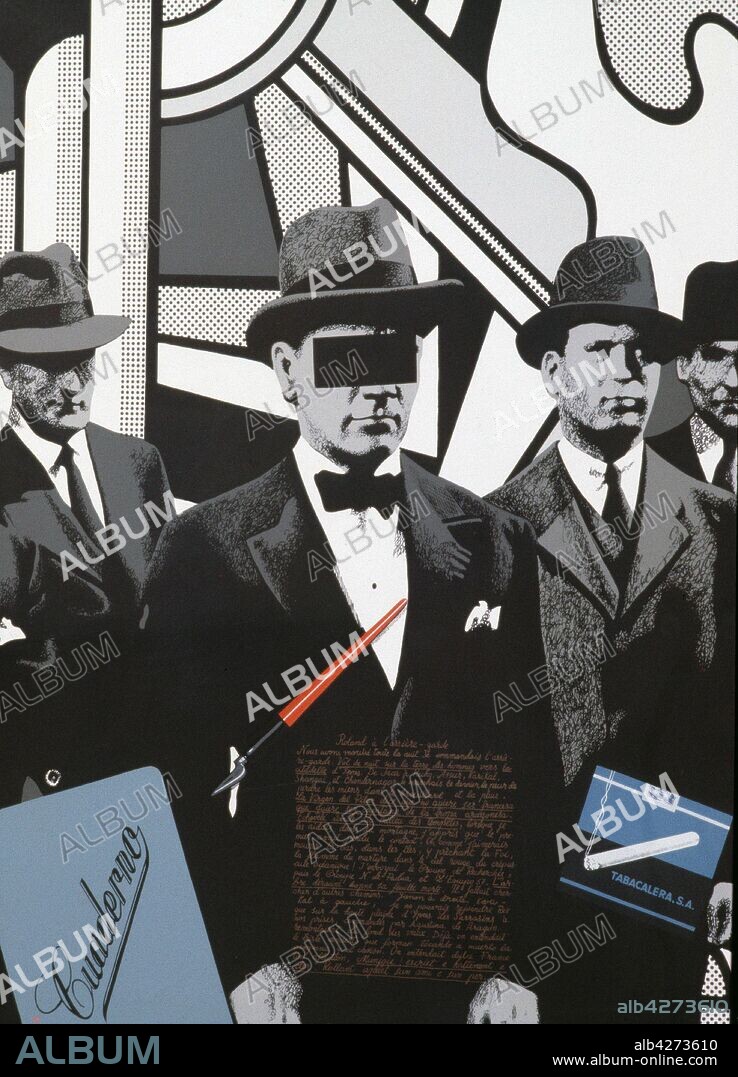 EQUIPO CRÓNICA y MANOLO VALDÉS. EQUIPO CRONICA. 1965-1981 RAFAEL SOLBES (1948-1991) MANUEL VALDES(1942- ) PINTURA  ATENCION: AUTOR CONTEMPORANEO SUJETO A COPYRIGHT ©. EL CLIENTE FINAL ES RESPONSABLE DE LA GESTION DE LOS DERECHOS DE AUTOR CON LAS SOCIEDADES EXISTENTES DE GESTION DE DERECHOS O DIRECTAMENTE CON LOS ORGANISMOS TITULARES DE LOS MISMOS.