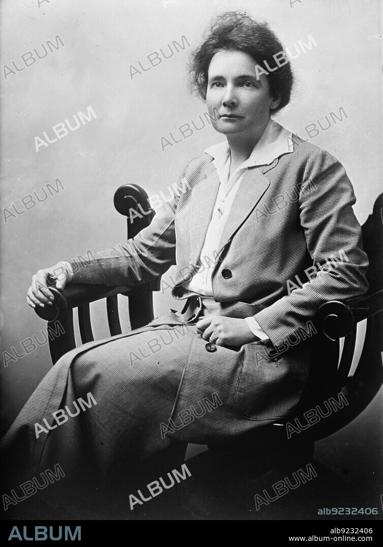 HARRIS & EWING. Anne Henrietta Martin, National Chairman, National Woman's Party, 1917. Activist, suffragist, pacifist, author; first national chair of the NWP in 1916; first woman to run for the United States Senate.