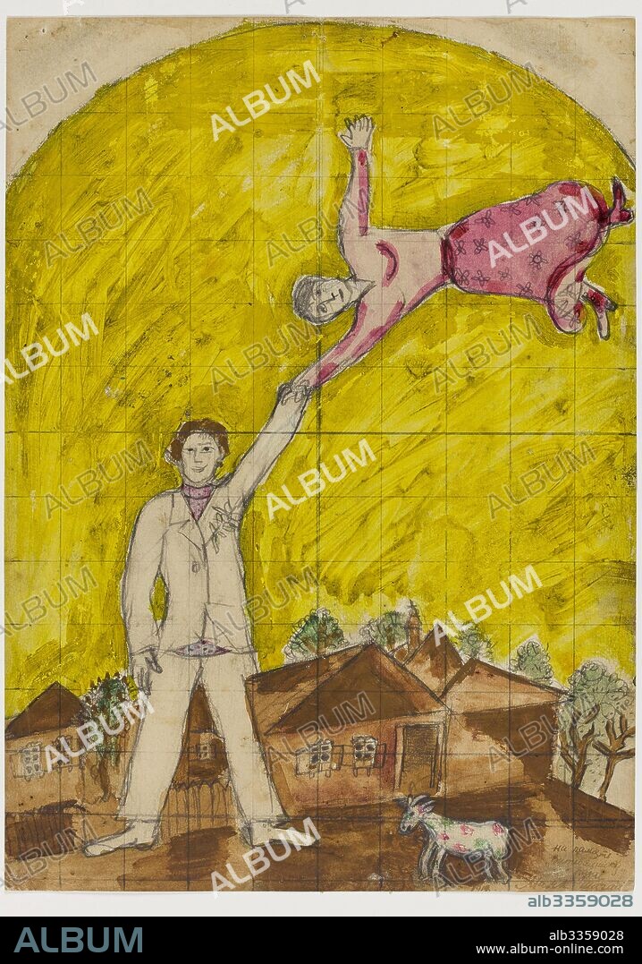 MARC CHAGALL. The walk.