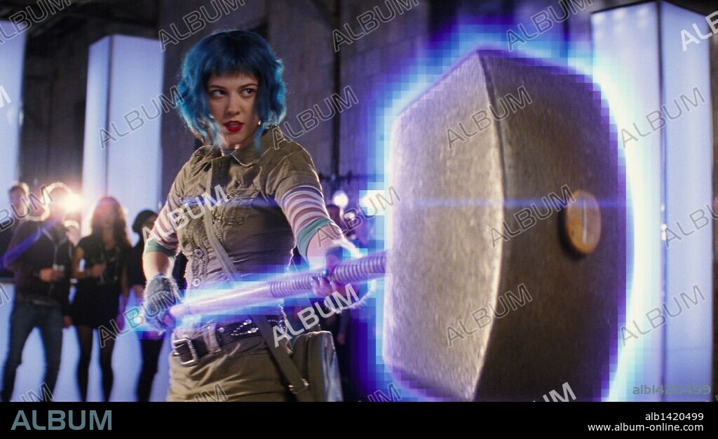MARY ELIZABETH WINSTEAD en SCOTT PILGRIM CONTRA EL MUNDO, 2010 (SCOTT PILGRIM VS. THE WORLD), dirigida por EDGAR WRIGHT. Copyright MARC PLATT PRODUCTIONS.