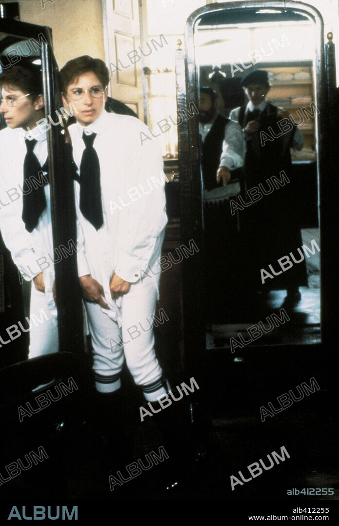 BARBRA STREISAND in YENTL, 1983, directed by BARBRA STREISAND and HARRY D'ABBADIE D'ARRAST. Copyright M.G.M/UNITED ARTIST.
