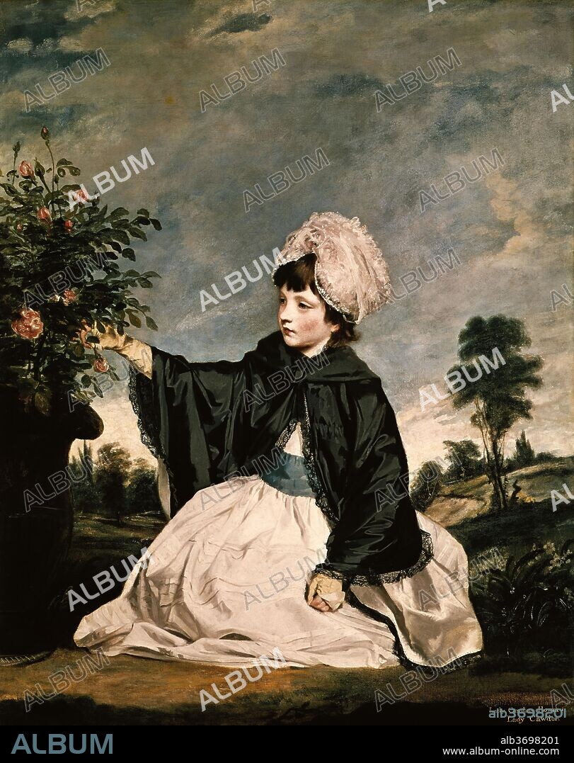 SIR JOSHUA REYNOLDS. Lady Caroline Howard. Dated: 1778. Dimensions: overall: 143 x 113 cm (56 5/16 x 44 1/2 in.)  framed: 167.3 x 138.7 cm (65 7/8 x 54 5/8 in.). Medium: oil on canvas.