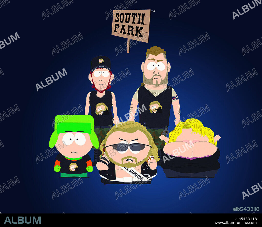 Poster of SOUTH PARK, 1997, directed by MATT STONE and TREY PARKER. Copyright Comedy Central.
