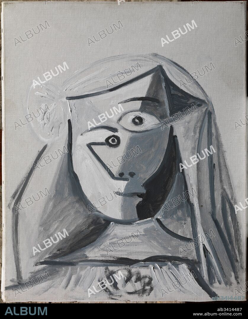 Pablo Picasso / "Las Meninas (infanta Margarita Maria)" ,1957, Óleo sobre tela, 40,5 x 33 cm, MPB 70.439.