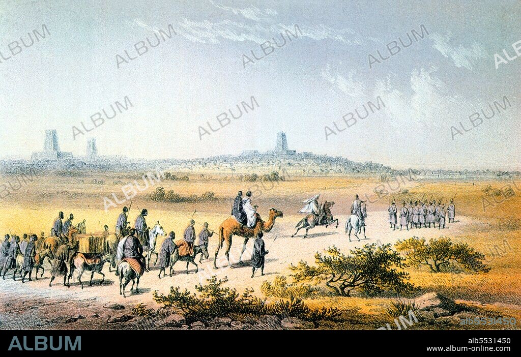 Heinrich Barth (16 February 1821 – 25 November 1865) was a German explorer of Africa and scholar. Barth is thought to be one of the greatest of the European explorers of Africa, as his scholarly preparation, ability to speak and write Arabic, learning African languages, and character meant that he carefully documented the details of the cultures he visited. He was among the first to comprehend the uses of oral history of peoples, and collected many. He established friendships with African rulers and scholars during his five years of travel (1850–1855).